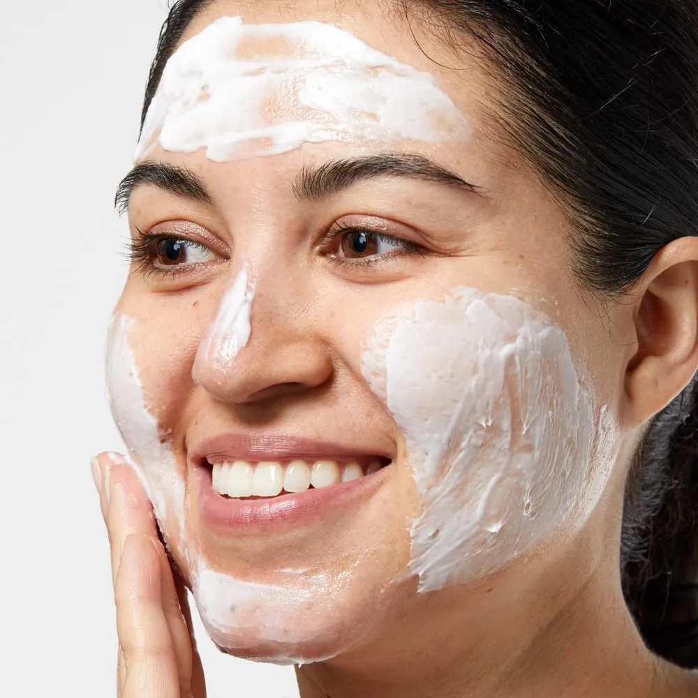 Clinique 7 Day Daily Gentle Face Exfoliator Lightweight Scrub Cream With Silica For All Skin Types