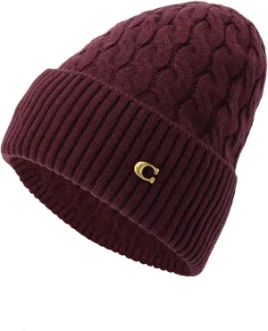 Coach Women's Cable Beanie