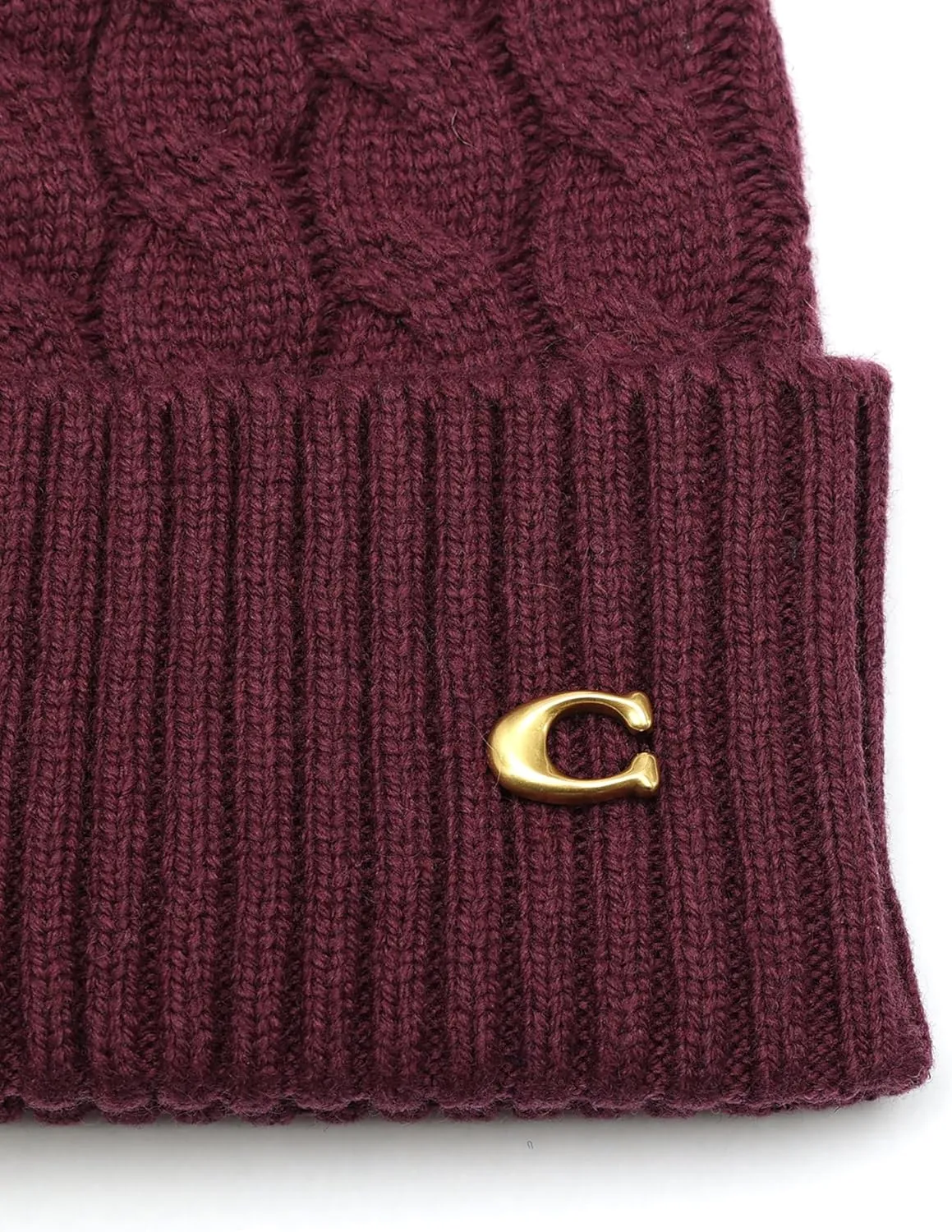 Coach Women's Cable Beanie