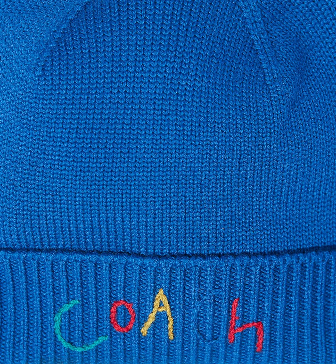 Coach Women's Embroidered Beanie with Gift Box