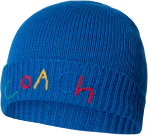 Coach Women's Embroidered Beanie with Gift Box