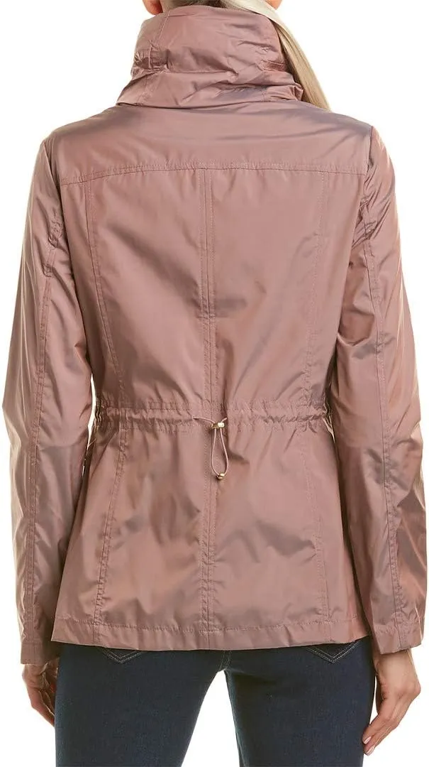 Cole Haan Women's Short Packable Rain Jacket