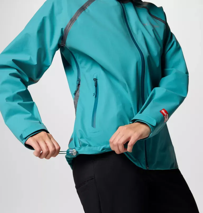 Columbia Womens Reign No Shine Waterproof Jacket