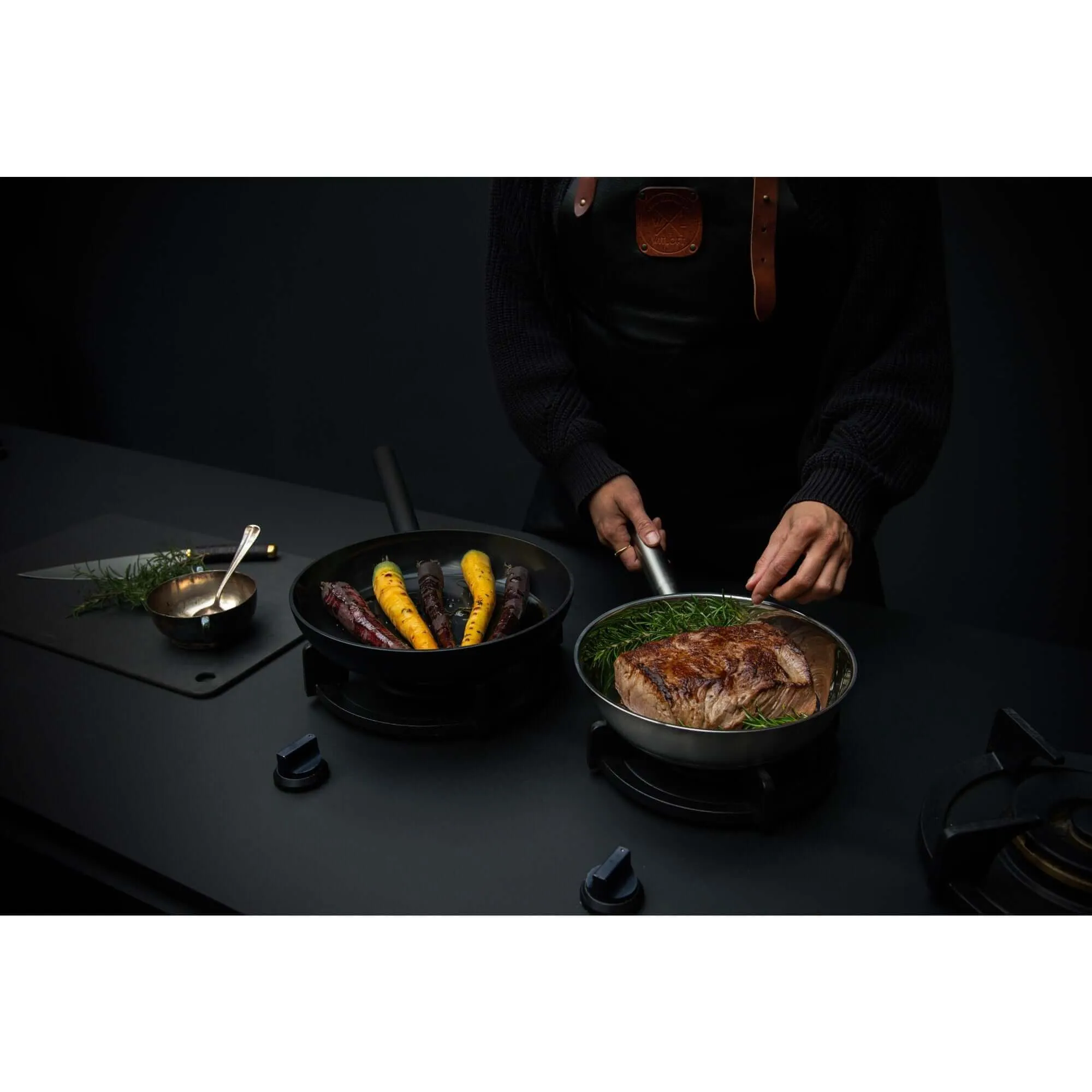 COMBEKK - Ceramic Aluminium FRY PAN 32 CM BLACK