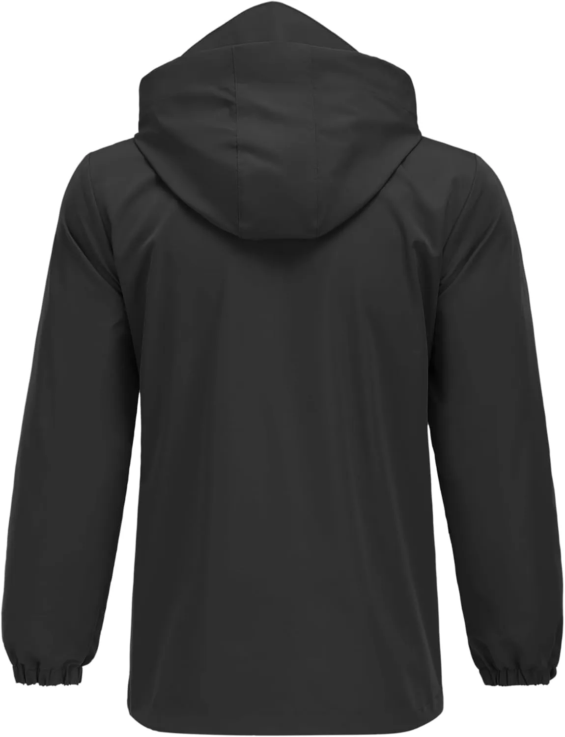 COOFANDY Rain Jacket Men Waterproof Lightweight Packable Raincoat Hooded Windbreaker For Hiking Golf Running