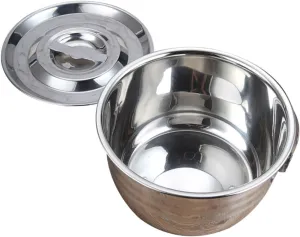 Cooking Pot for Camping Portable Camping Cookware Stainless Steel Hanging Pot