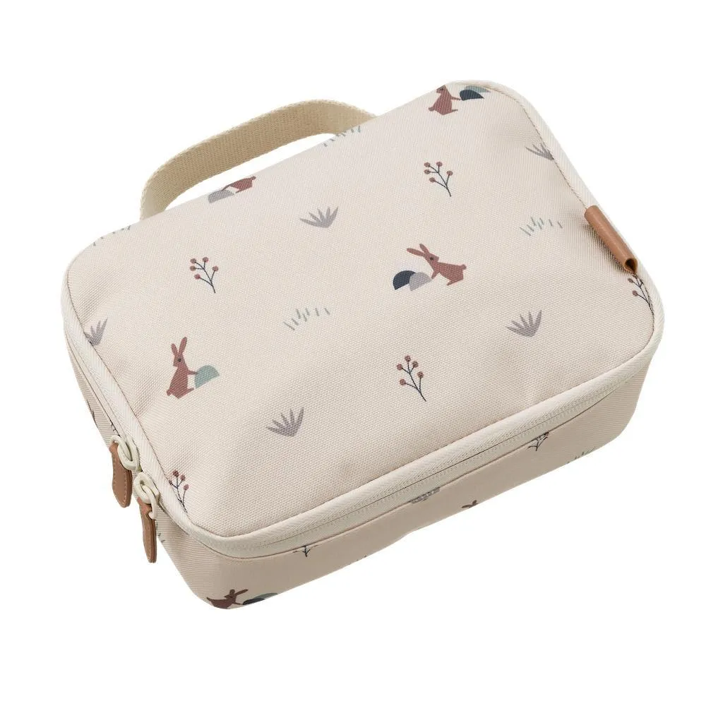 Cool Rabbit Sandshell Insulated Lunch Bag by Fresk - Ideal for School or Picnics