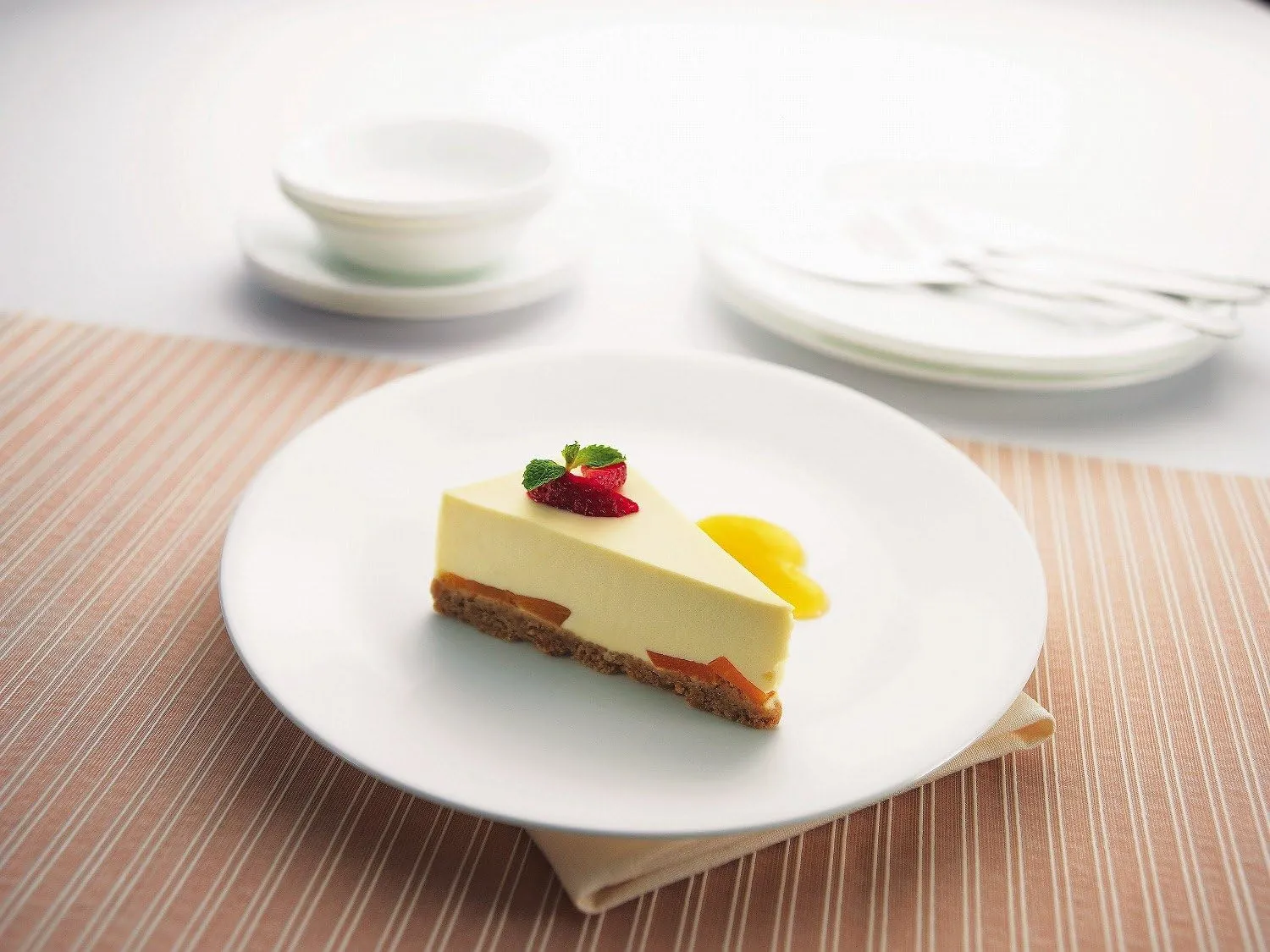 CORELLE CP-9623 Plate, Plate, Width 6.5 inches (16.5 cm), Unbreakable, Lightweight, Winter Frost White, Square, Small Plates, Set of 5