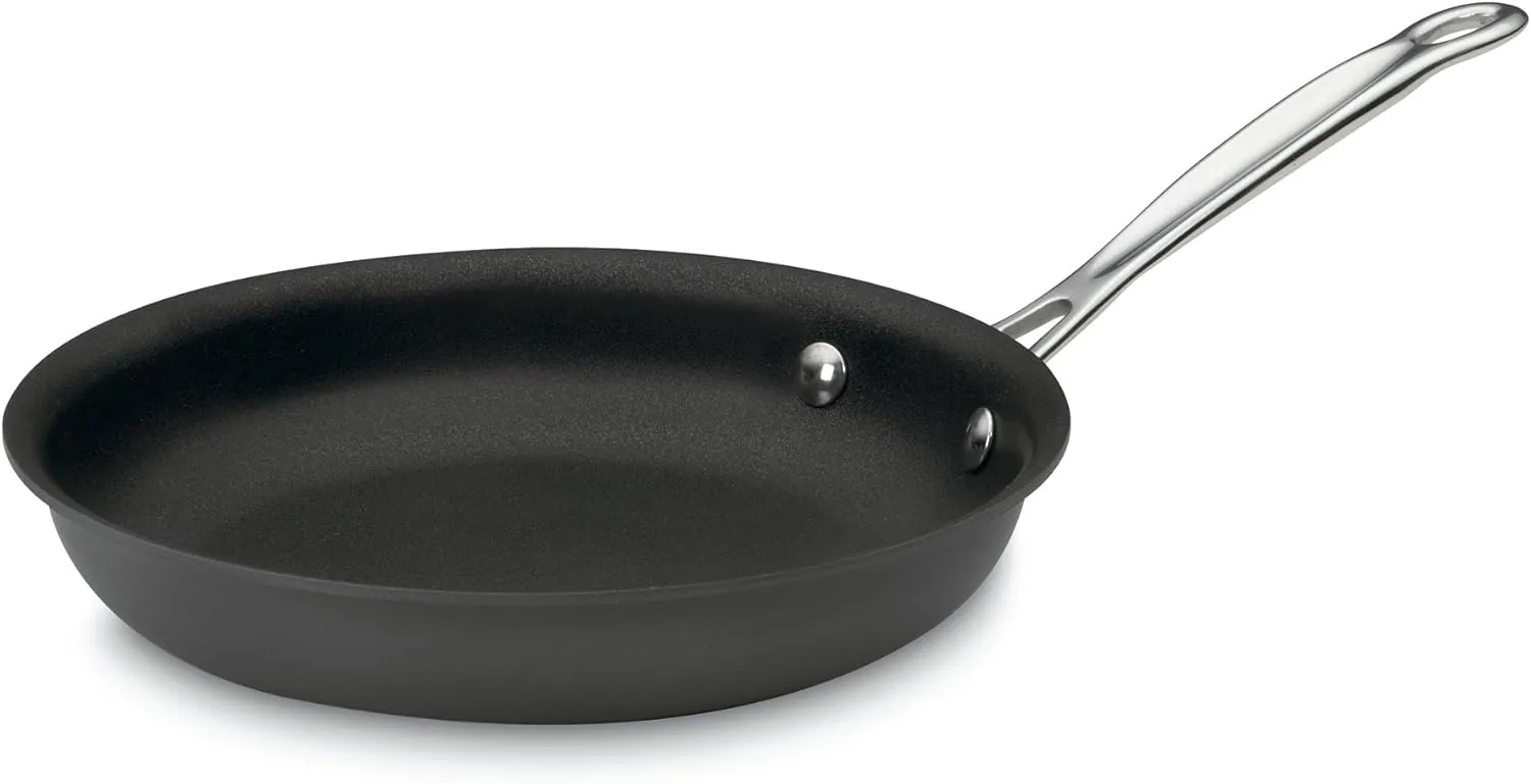 Cuisinart 622-24 Chef's Classic 10-Inch Nonstick-Hard-Anodized, Open Skillet & 622-20 Chef's Classic 8-Inch Open Skillet Nonstick-Hard-Anodized