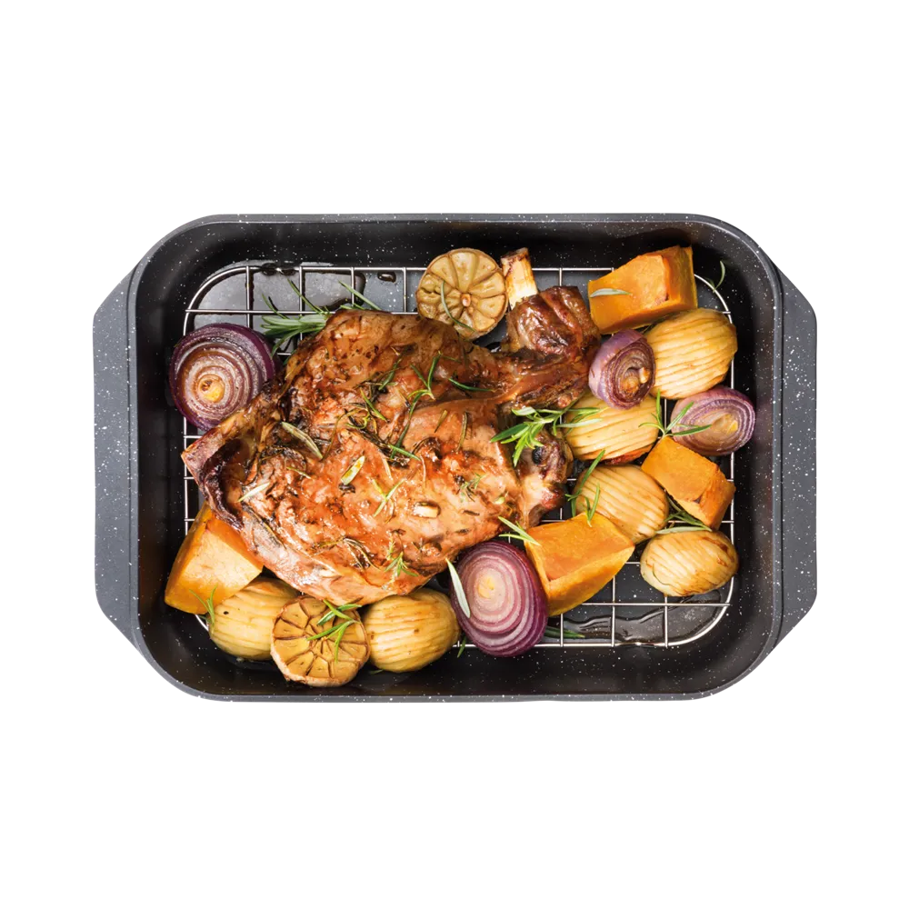Cuisine::pro® GRANITE Roaster with Rack 13"