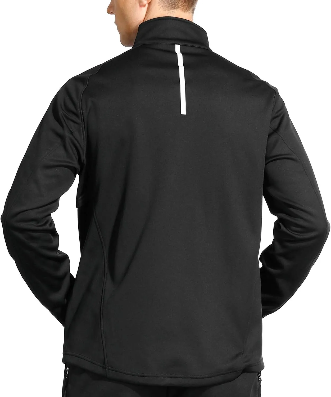 Cycling Bike Jackets for Men Winter Thermal Running Jacket Windproof Breathable Softshell Windbreaker