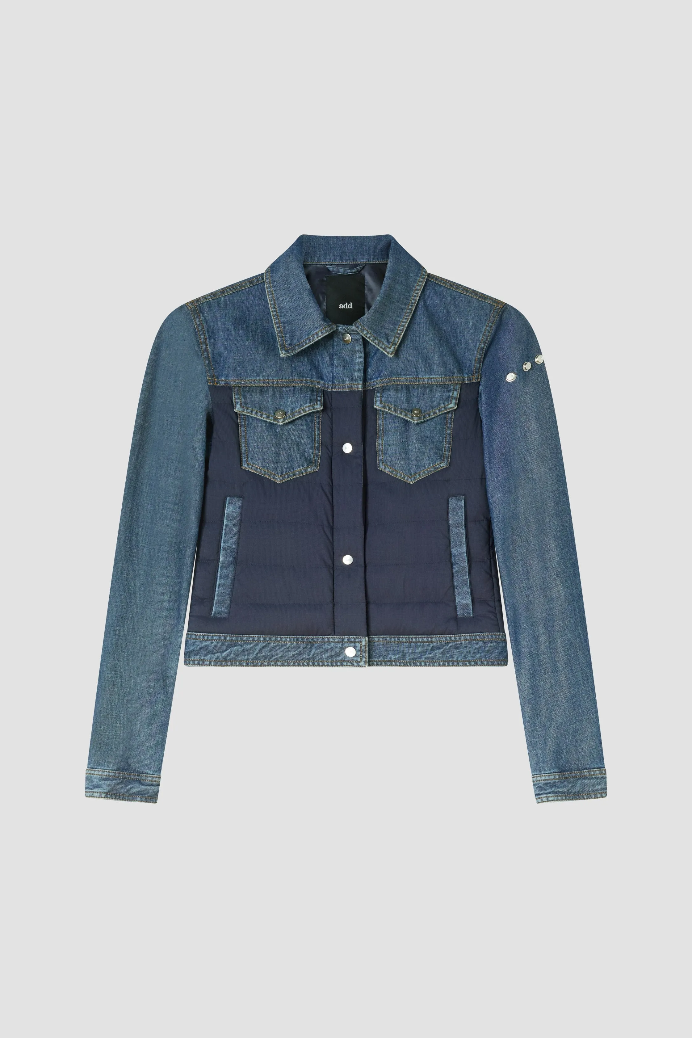 Denim Garment Washed Breathable Jacket