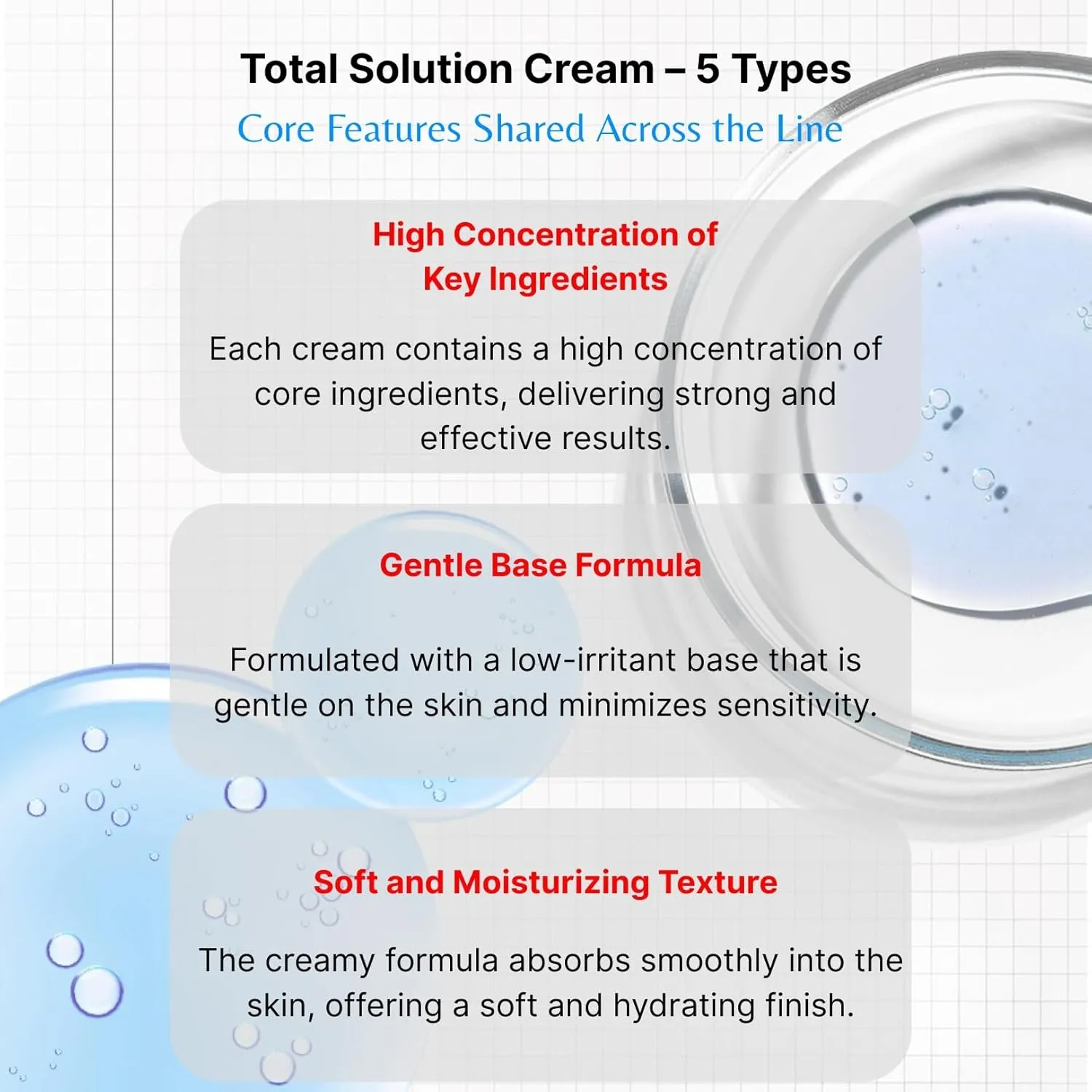 Differ & Deeper Total Solution Hyaluronic Acid Cream – Deep Hydration Face Moisturizer for Dry Skin, Lightweight Daily Cream for Moisture Balance & Skin Softness, Korean Skincare 2.47oz