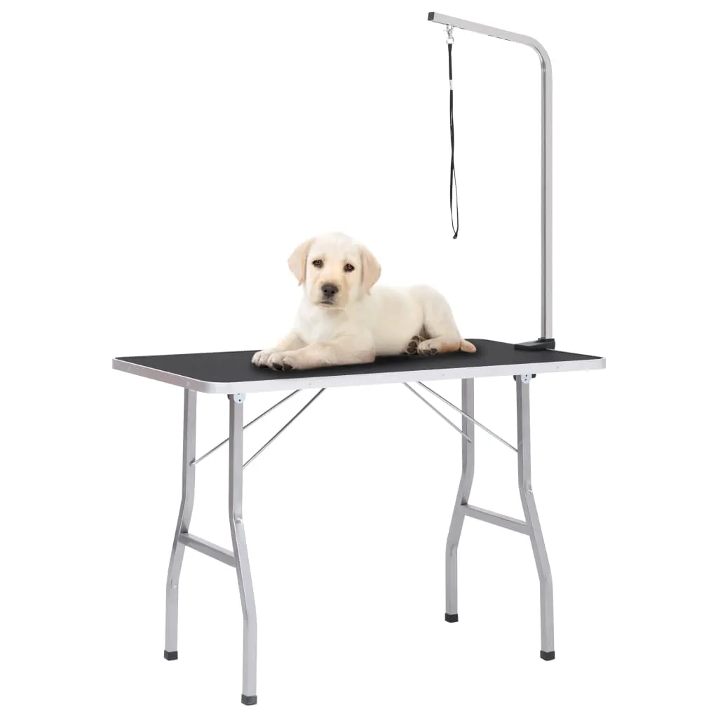 Dog Grooming Table Adjustable Arm Foldable Dog Bath Table Wash Table