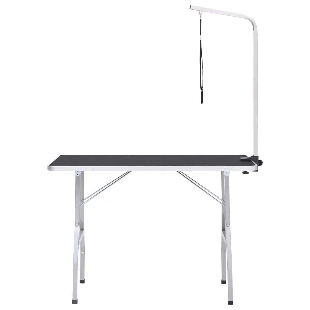 Dog Grooming Table Adjustable Arm Foldable Dog Bath Table Wash Table
