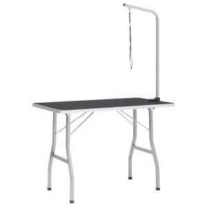 Dog Grooming Table Adjustable Arm Foldable Dog Bath Table Wash Table