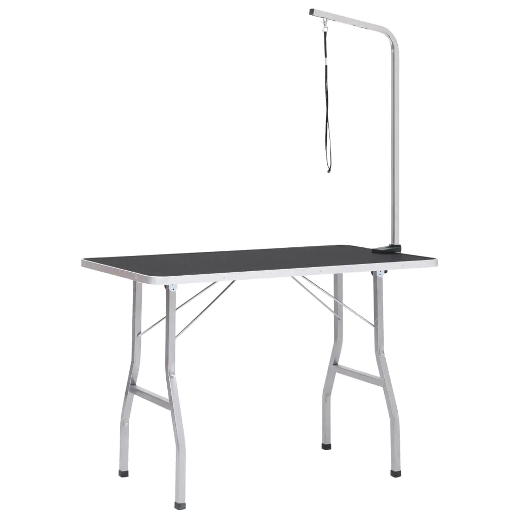 Dog Grooming Table Adjustable Arm Foldable Dog Bath Table Wash Table