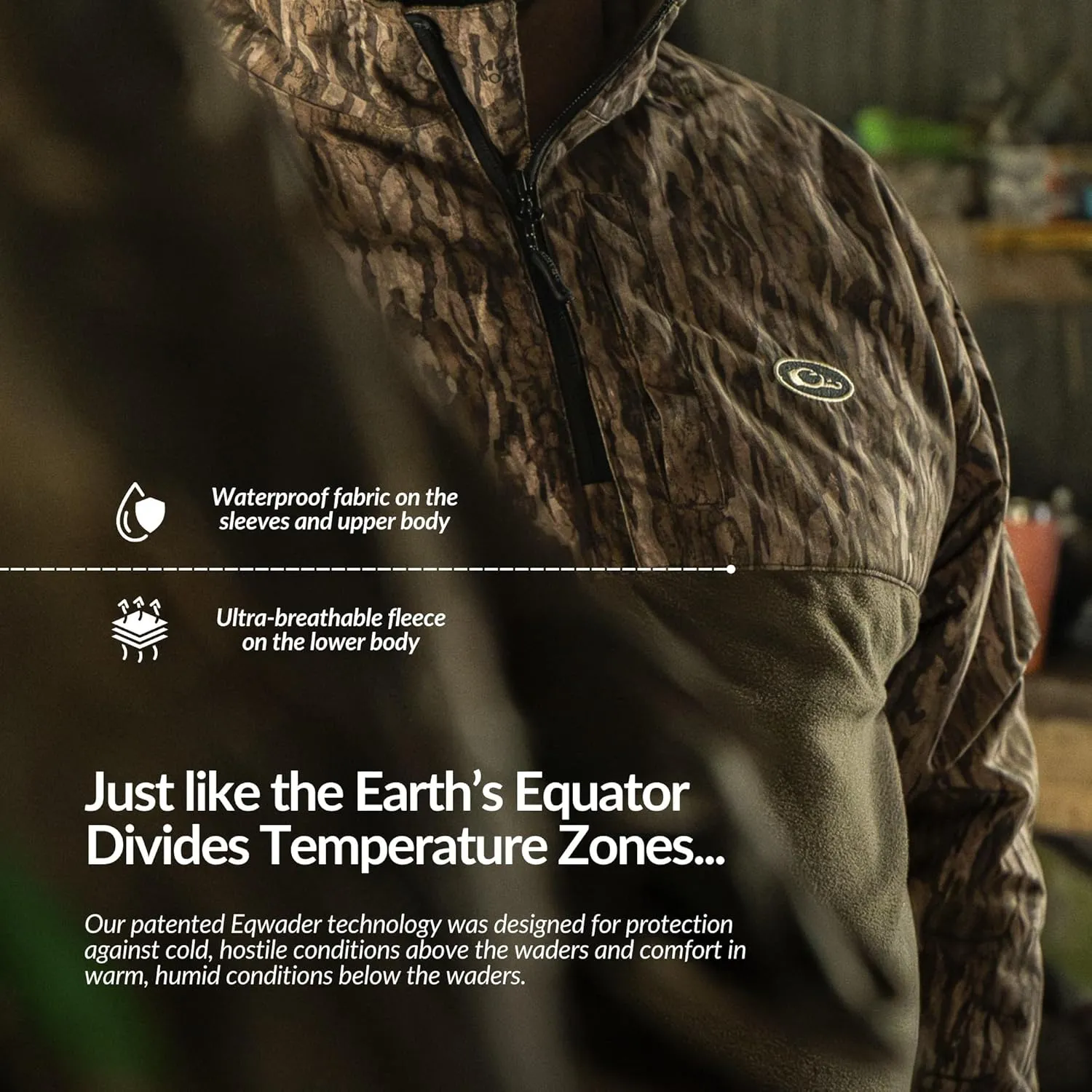 Drake Waterfowl 1/4 Zip Refuge Eqwader™