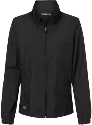 DRI Duck Womens Riley Packable Jacket, XL, Black
