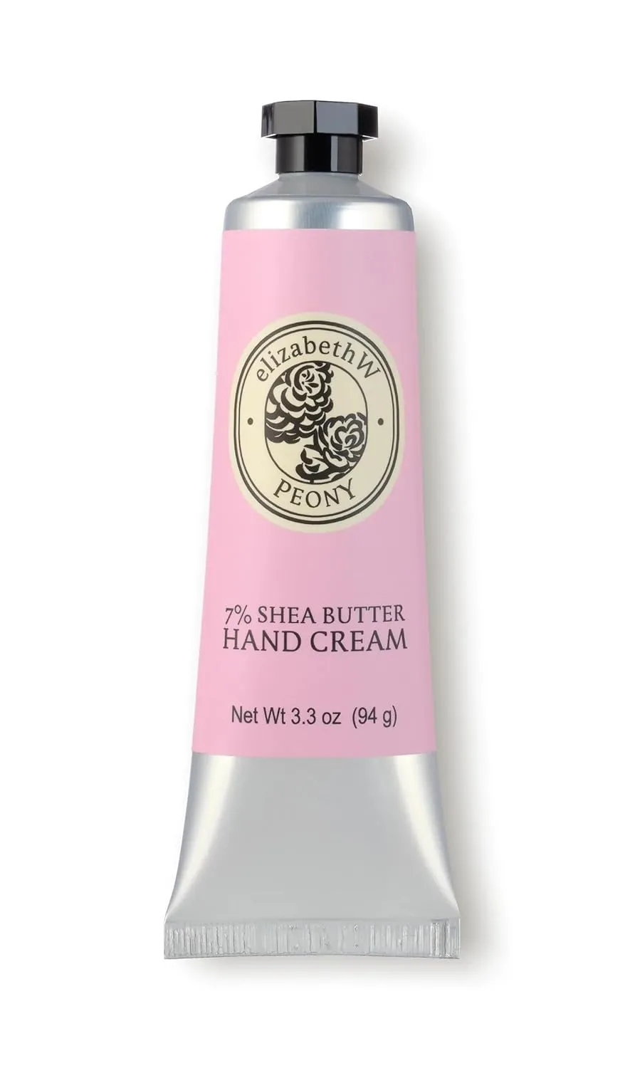 elizabeth W Peony, 7% Shea Butter Hand Cream, 3.3 oz, Floral Scent