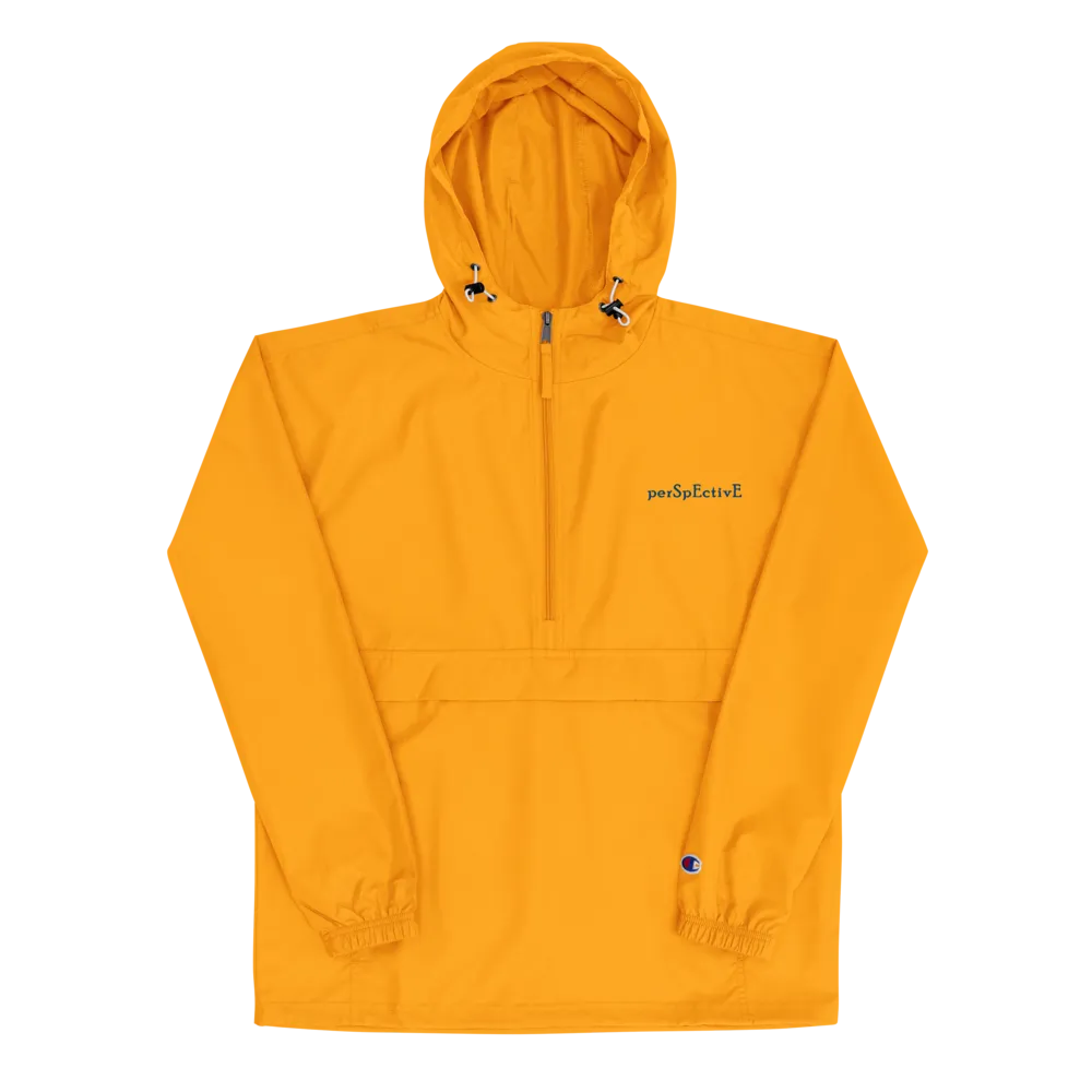 Embroidered Champion Packable Jacket (Royal Thread)