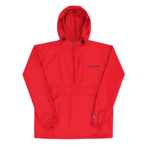 Embroidered Champion Packable Jacket (Royal Thread)