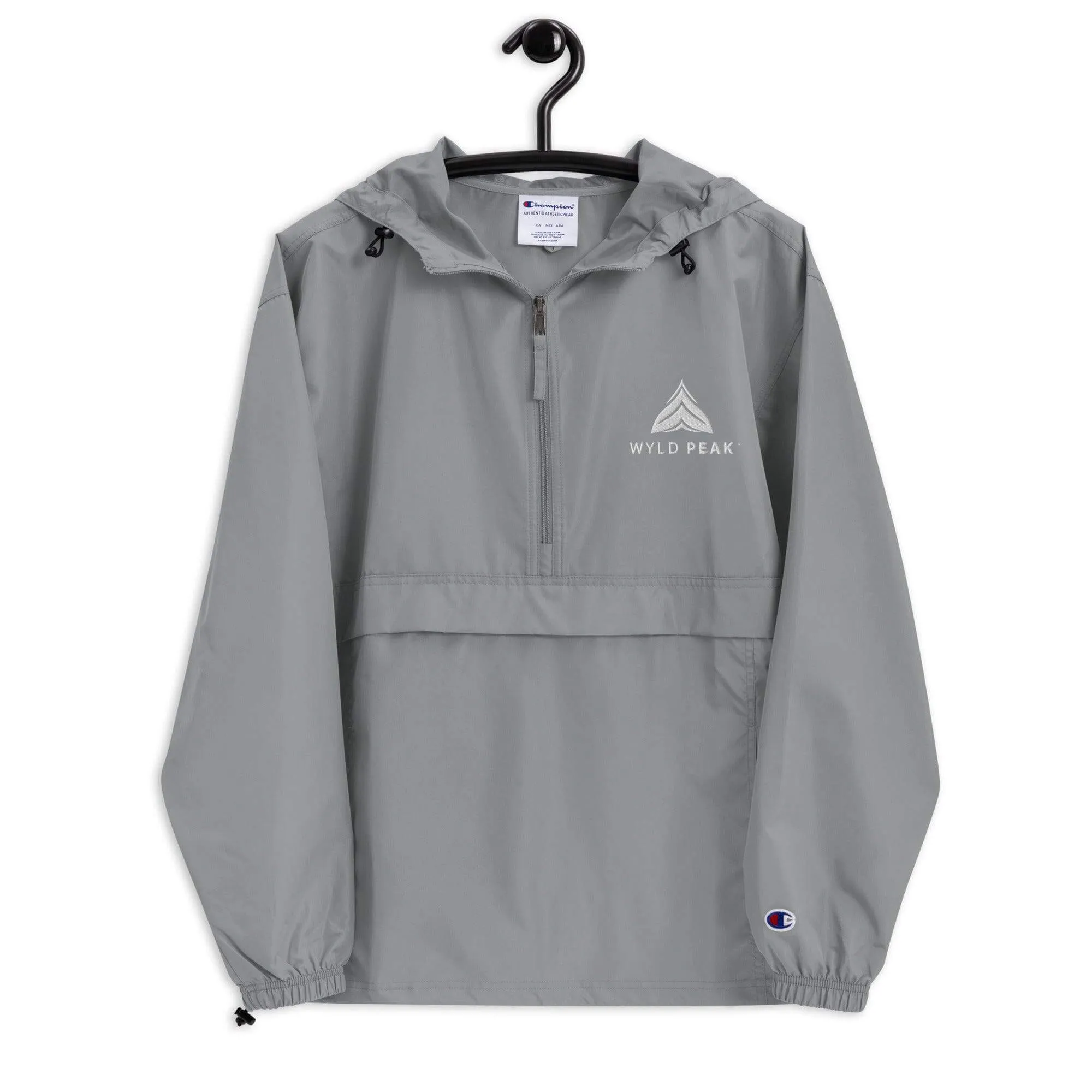 Embroidered Packable Jacket