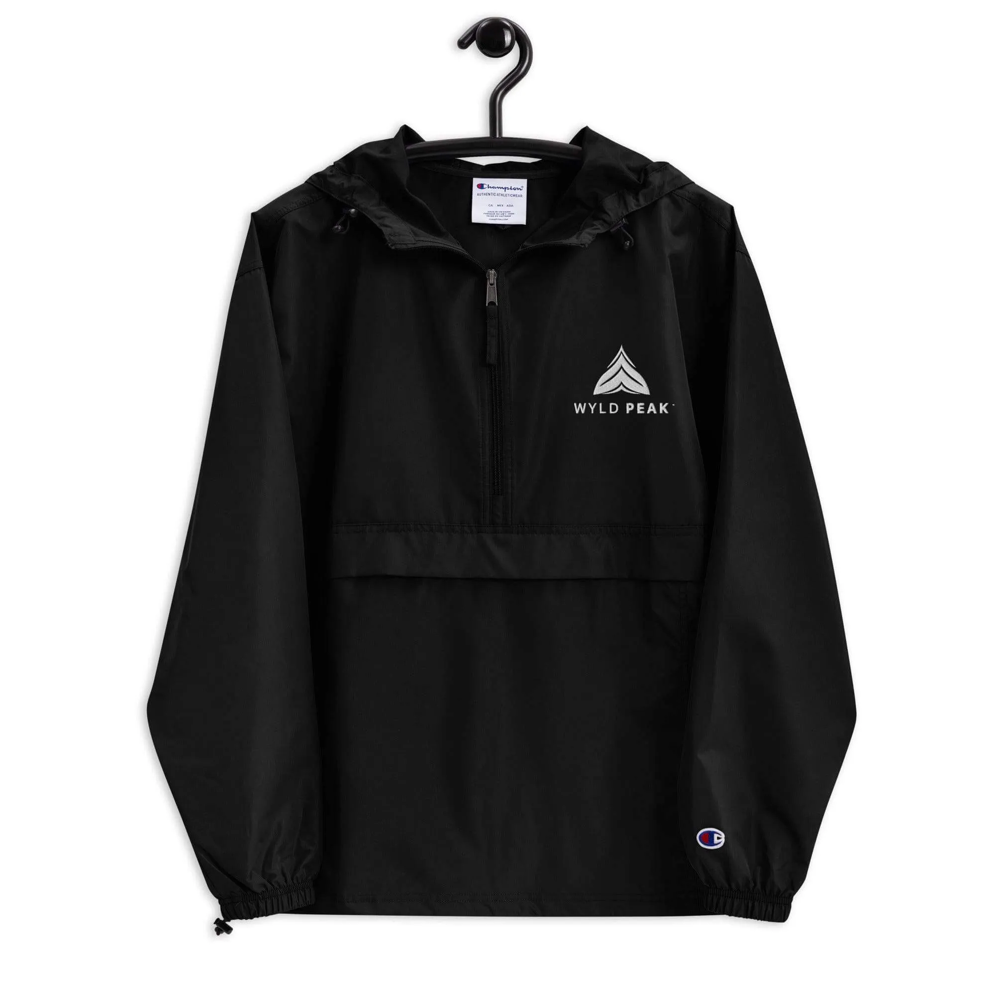 Embroidered Packable Jacket