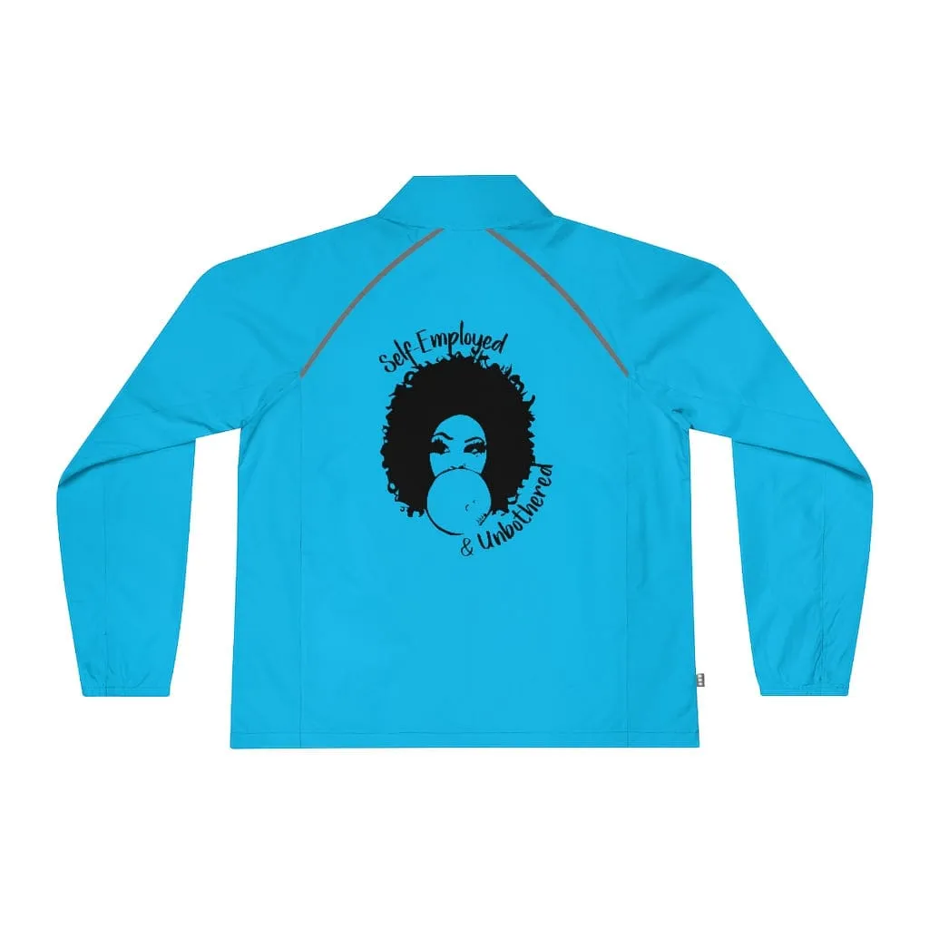 Entrepreneur Life/Self-Employed & Unbothered Women's Packable Jacket