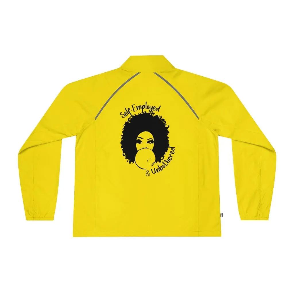 Entrepreneur Life/Self-Employed & Unbothered Women's Packable Jacket
