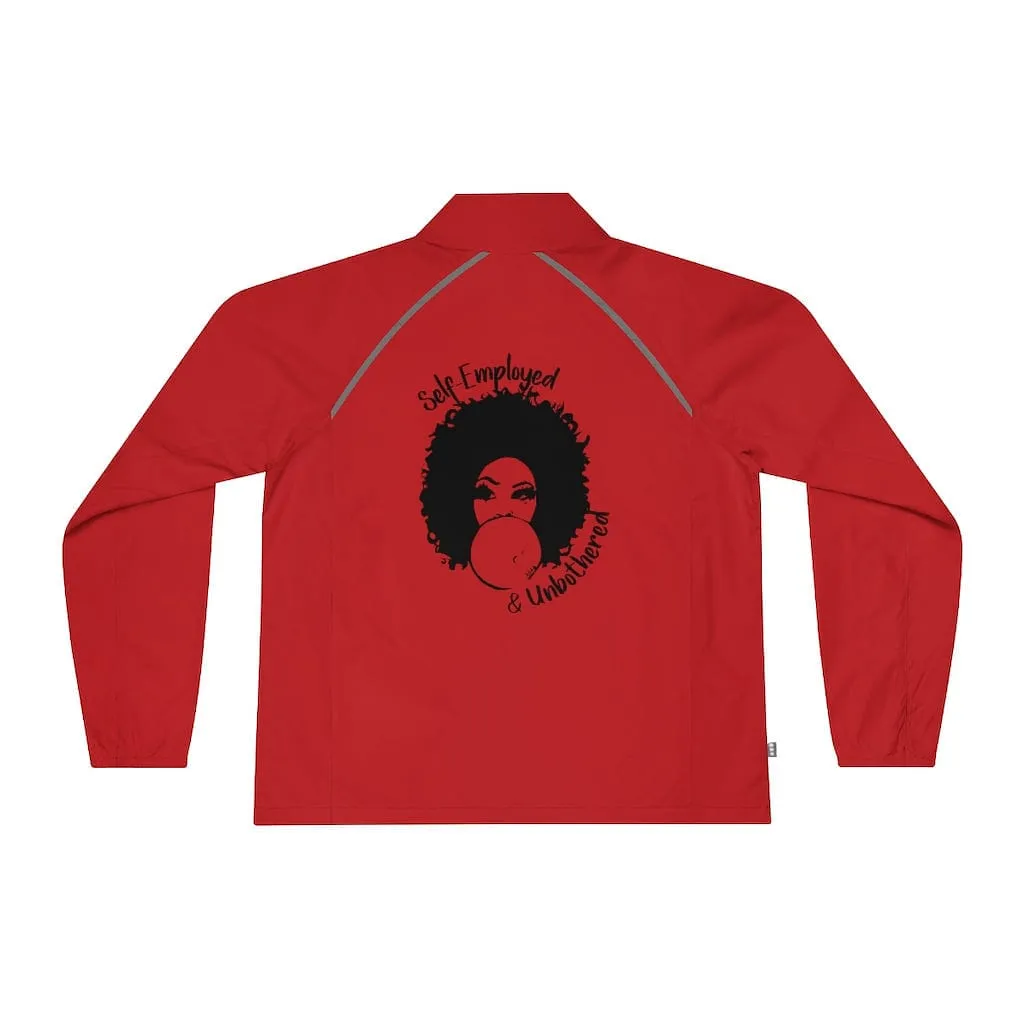 Entrepreneur Life/Self-Employed & Unbothered Women's Packable Jacket