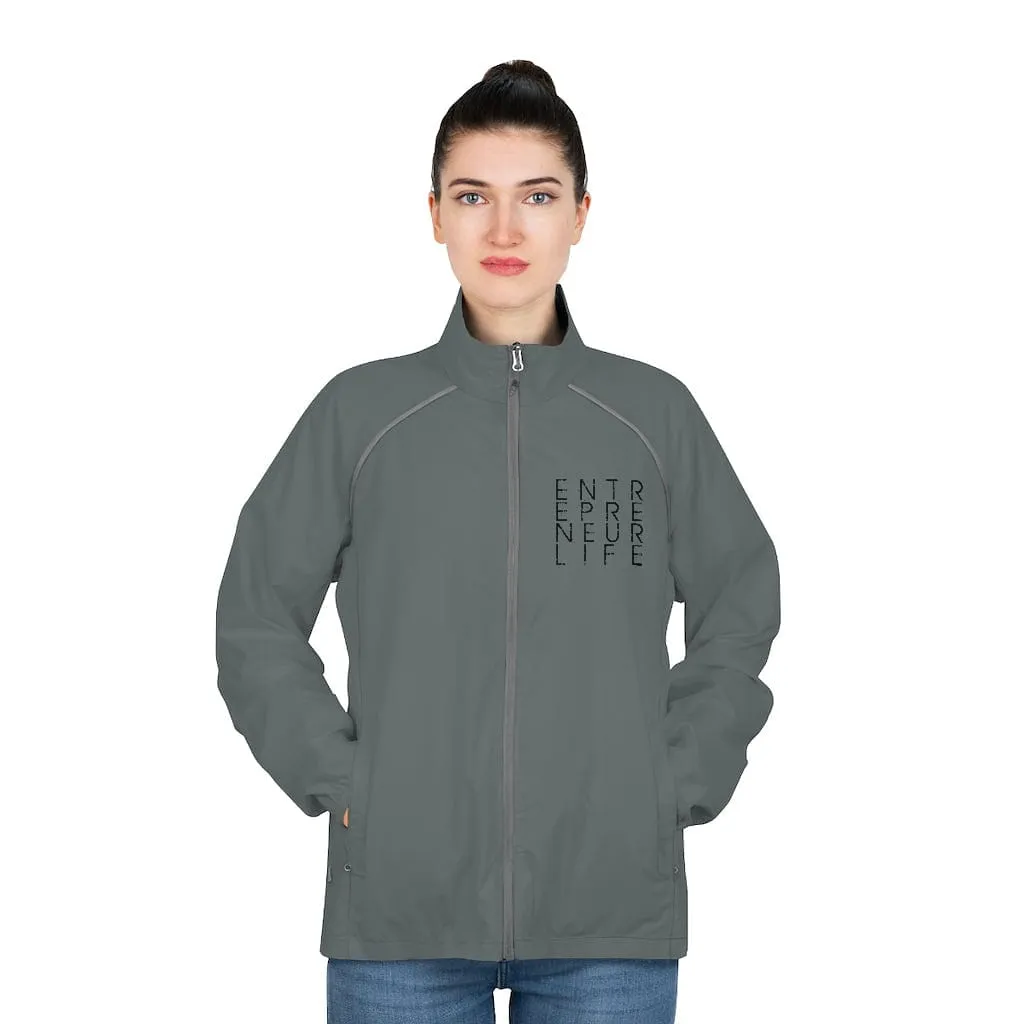Entrepreneur Life/Self-Employed & Unbothered Women's Packable Jacket