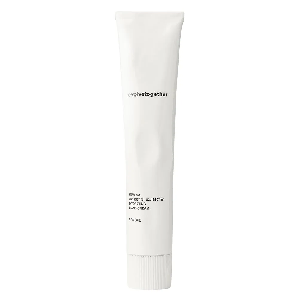 evolvetogether Hydrating Hand Cream for Women & Men | Nourishes, Protects & Moisturizes Dry Hands | No Sticky or Greasy Residue | Cruelty-Free, Paraben-Free | Made in USA (Havana, 1.7 Oz)