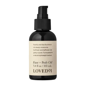 Face & Body Oil, John Legend Skincare, Daily Hydration, Lightweight & Non-Greasy Formula with Vitamin E & A, Serum for Scars & Stretchmarks, 3.4 oz