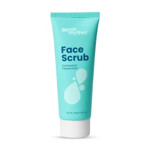 Face Srub with Oatmeal and Ceramides Lightweight, Clean Grime, Hydrates & Softens cruelty-free -100gm