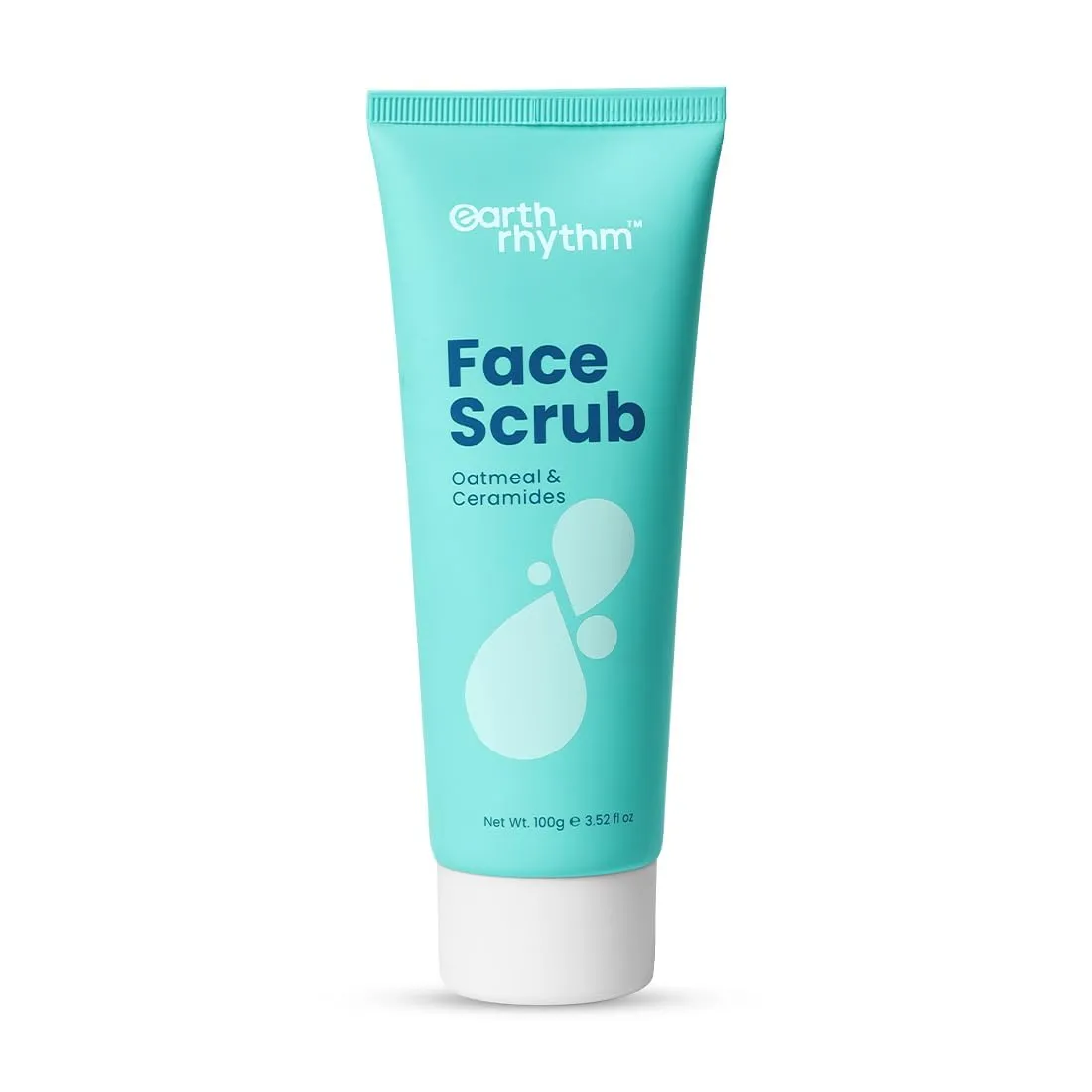 Face Srub with Oatmeal and Ceramides Lightweight, Clean Grime, Hydrates & Softens cruelty-free -100gm