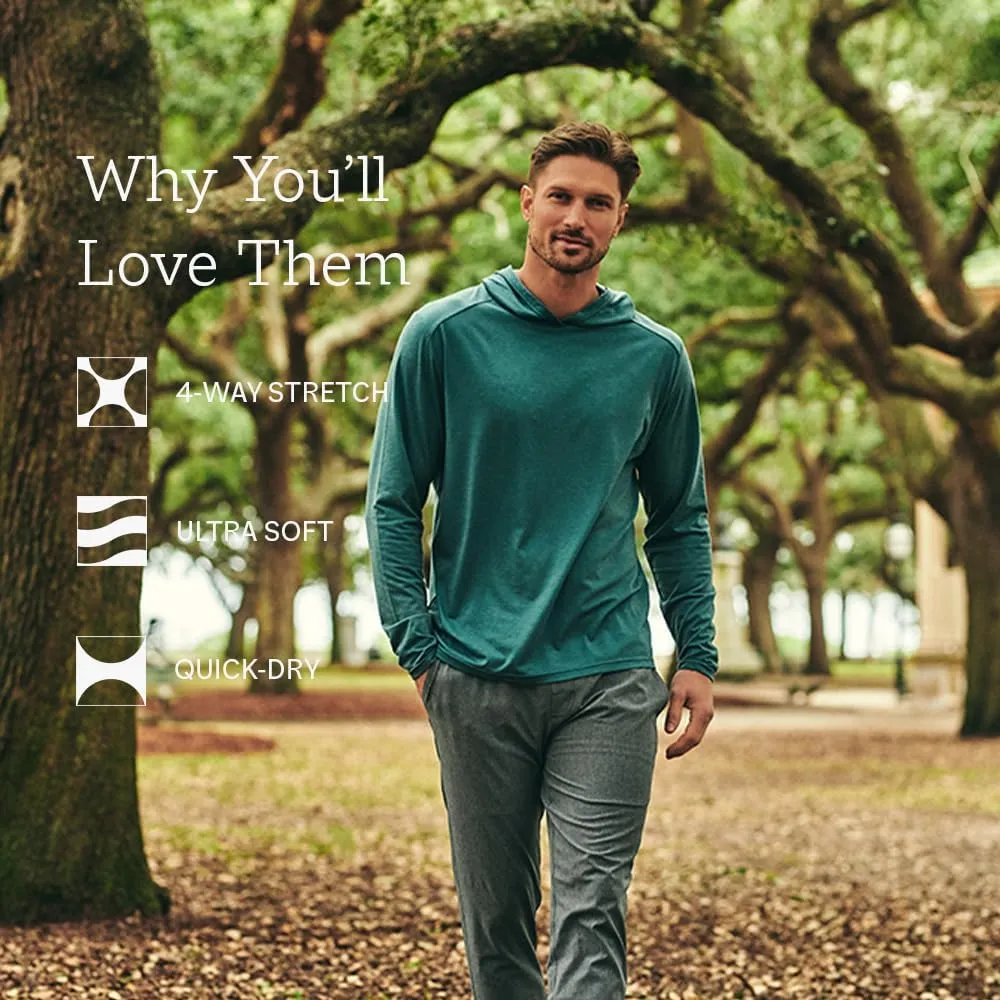 Fair Harbor The SeaBreeze Hoodie –– Men's Classic Lightweight Hoodie –– Incredibly Soft and Breathable, UPF 50