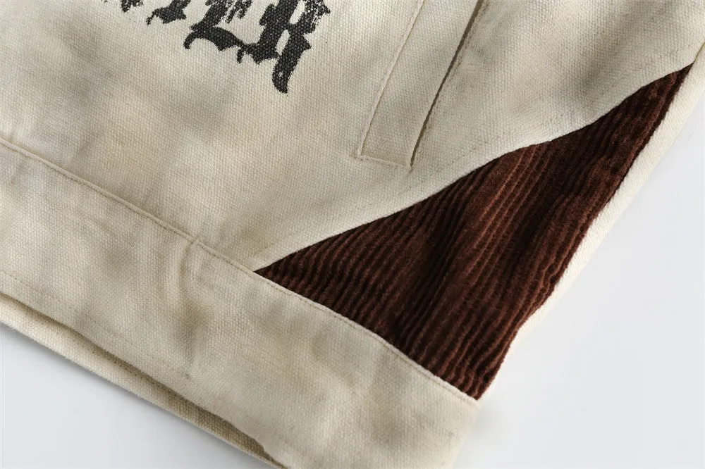 Fashion Printed Jacket Coat for Men