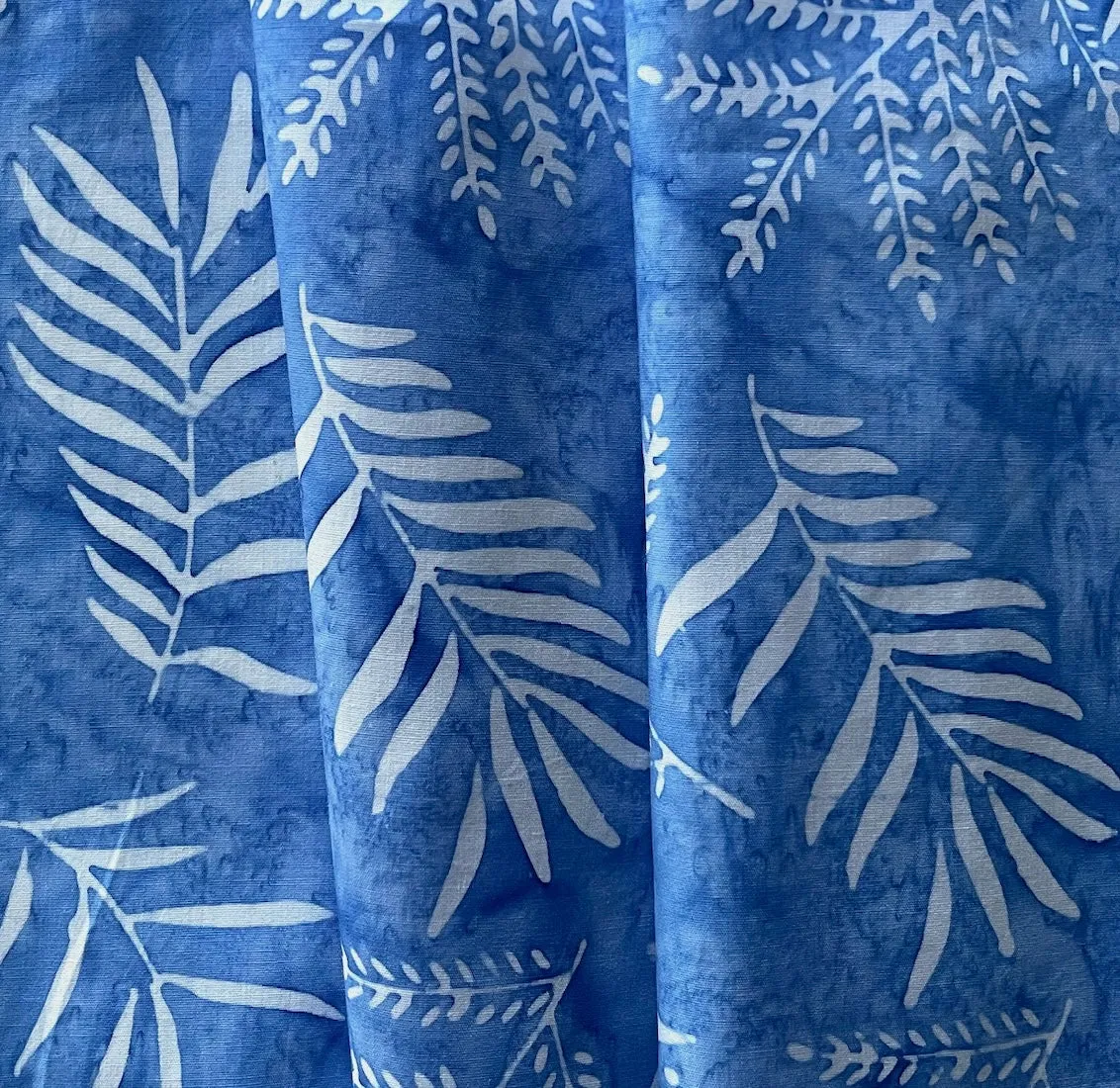 Ferns Bluebell Cotton Batik (Made in Indonesia)