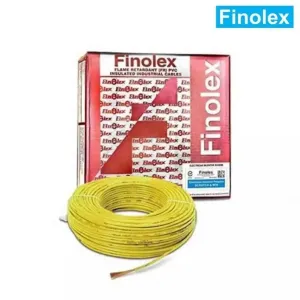 Finolex 1.5 SQMM 1 CORE GREEN FR PVC INSULATED INDUSTRIAL CABLES GOLD PACK 90MTR - (90 Meters x 12 Coil)