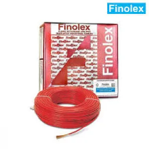 Finolex 2.5 SQMM 1 CORE RED FR PVC INSULATED INDUSTRIAL CABLES SILVER PACK 90MTR