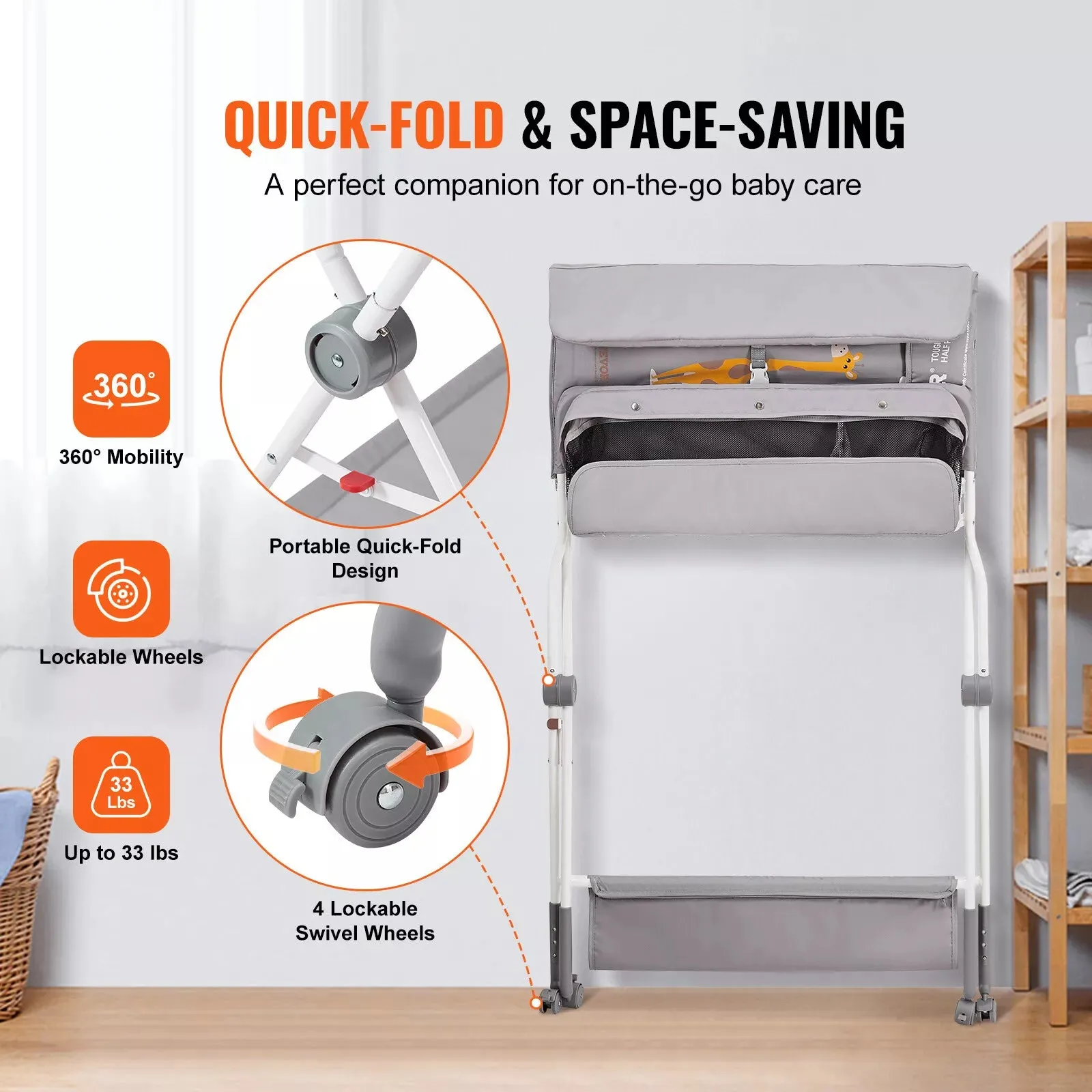 Foldable Changing Table