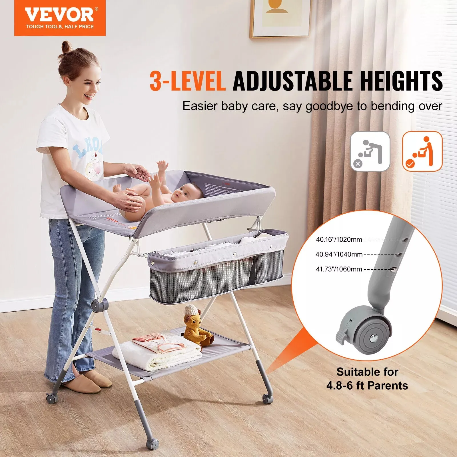 Foldable Changing Table
