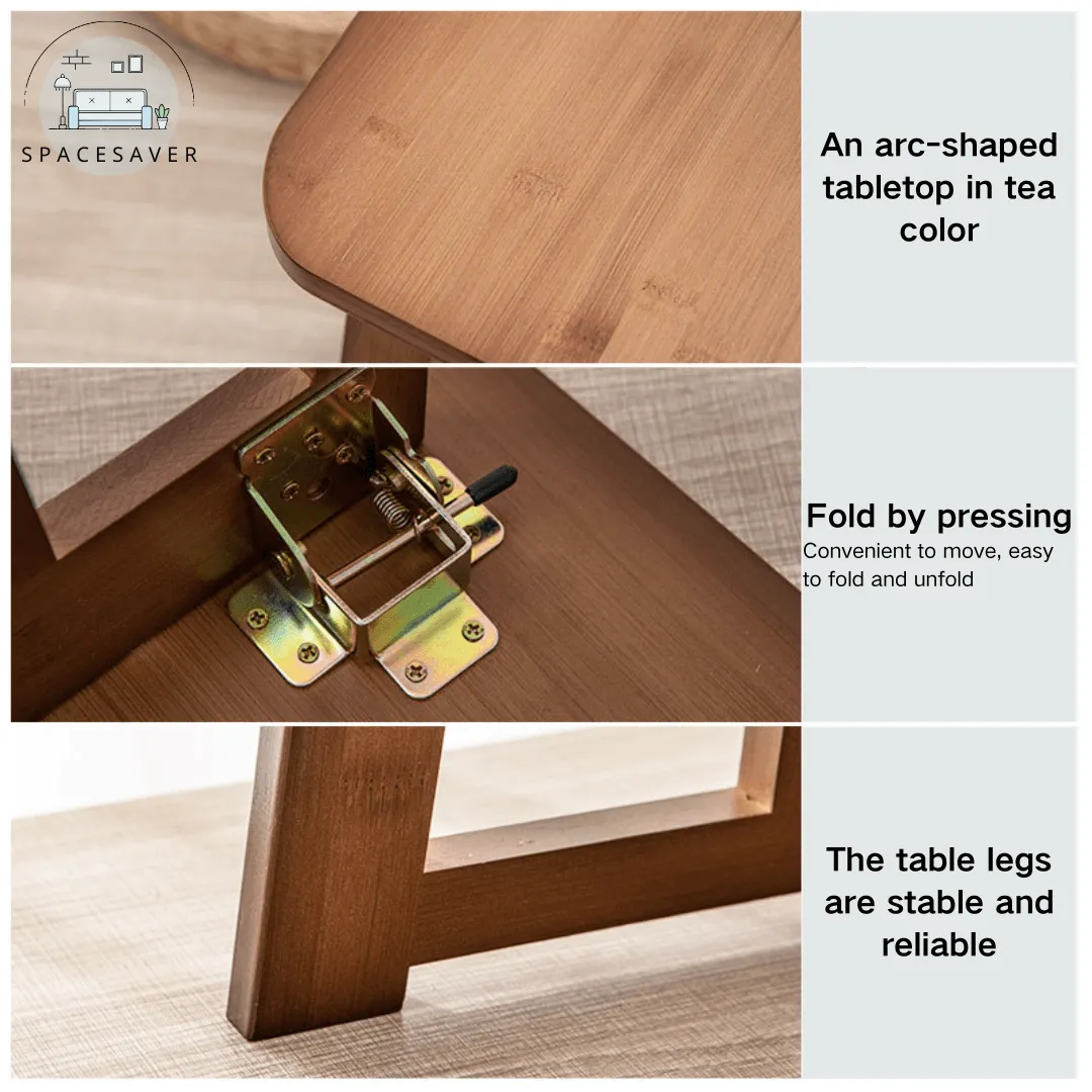 Foldable Laptop Table/Small Bedside Table for Dormitories - Lazy, Simple and Ideal for Studying
