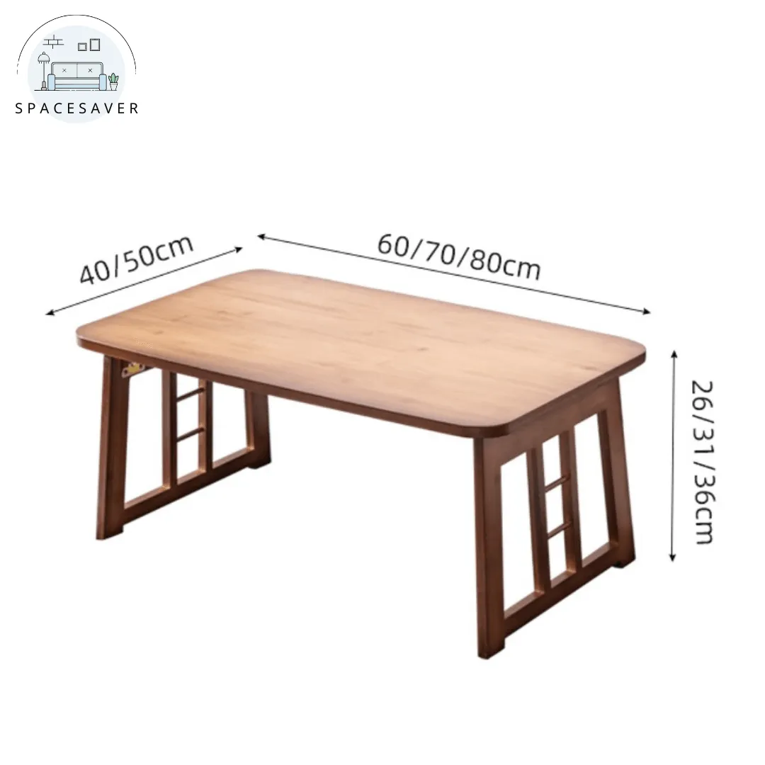 Foldable Laptop Table/Small Bedside Table for Dormitories - Lazy, Simple and Ideal for Studying