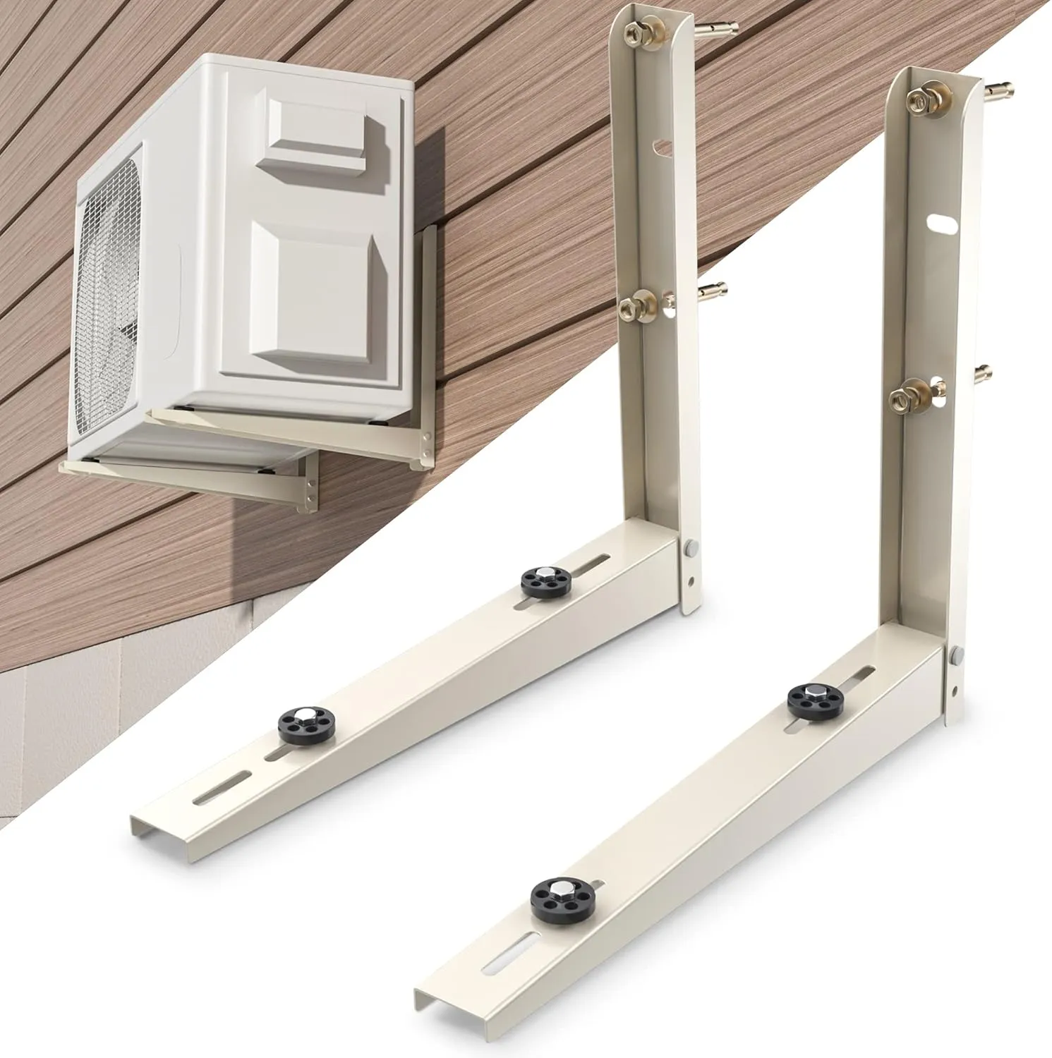 Foldable Mini Split Wall Mounting Bracket for Mini Split AC 7000 BTU to 24000 BTU