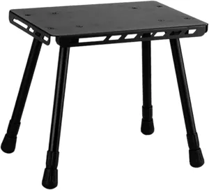 Foldable Table Portable for Camping Hiking BBQ Compact Design Iron Material