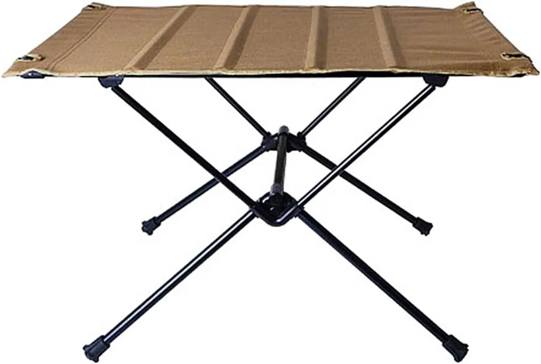 Folding Dining Table Aluminum Alloy Outdoor Furniture Dinner Desk for Family Party BBQ Picnic Portable Foldable Camping Table (Color : D-01)