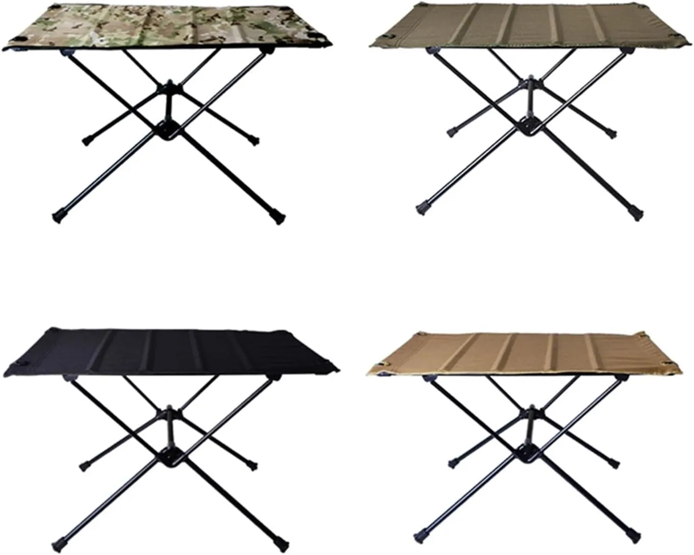 Folding Dining Table Aluminum Alloy Outdoor Furniture Dinner Desk for Family Party BBQ Picnic Portable Foldable Camping Table (Color : D-01)