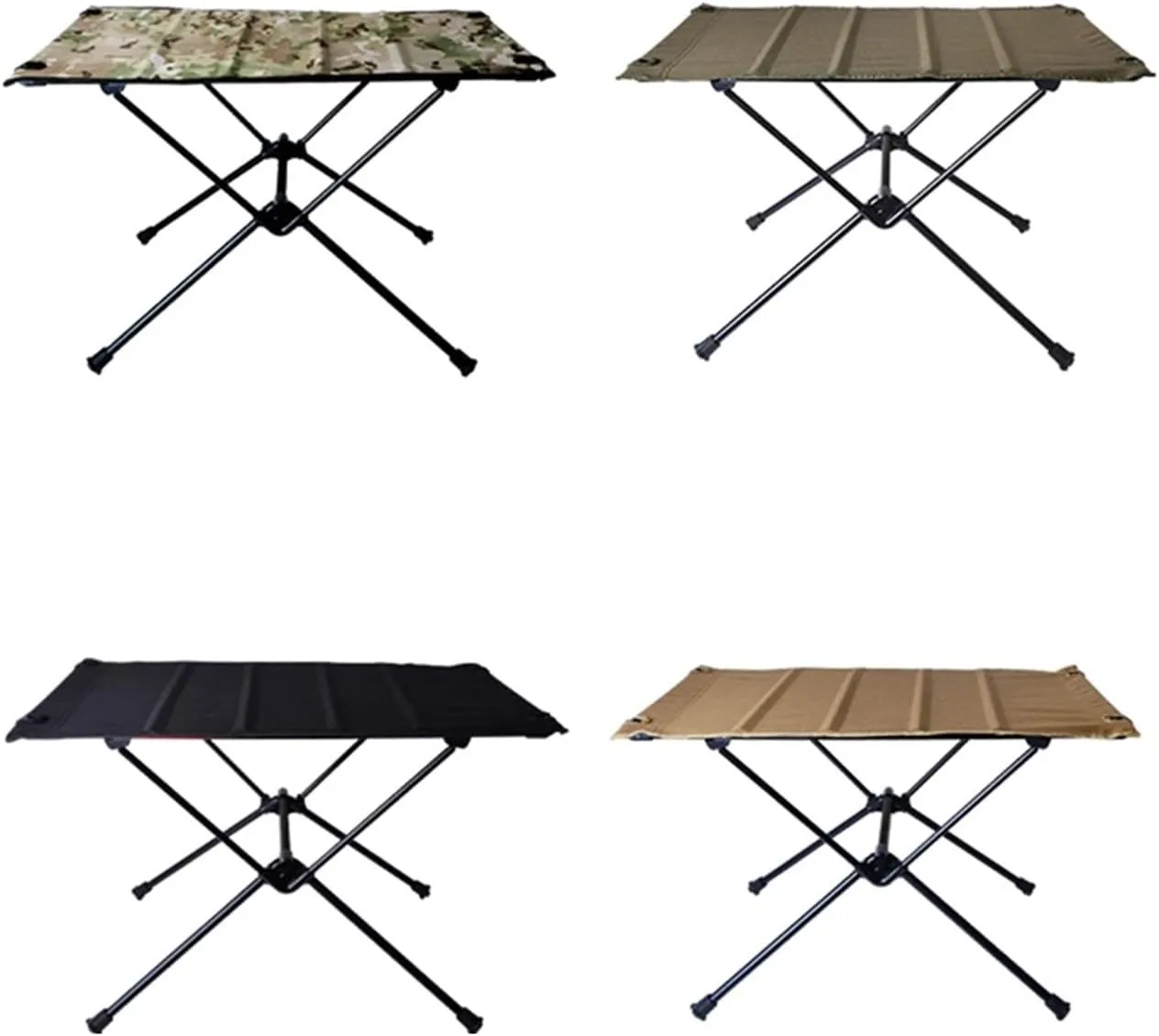 Folding Dining Table Aluminum Alloy Outdoor Furniture Dinner Desk for Family Party BBQ Picnic Portable Foldable Camping Table (Color : D-01)